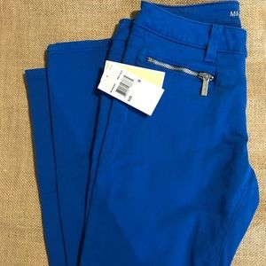 Michael Kors blue denim skinny jeans